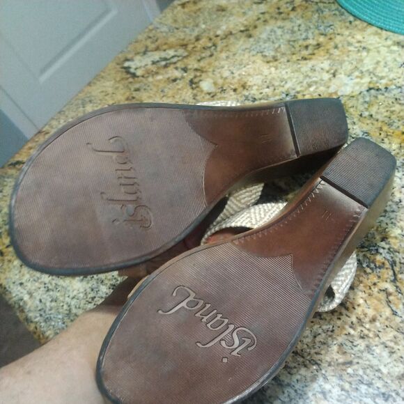 Island Slipper Women's Wedge Sandals Size 11 - Picture 10 of 12